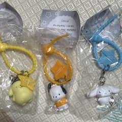 ま*さ様 サンリオ ななほしカラフルマルチチャーム 3種 シナモロール ポチャッのサムネイル