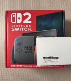 Nintendo Switch (日本語版) 本体　新品未使用　保証書付き Nintendo Switch 2 本体 日本語•国内専用 レシート兼保証書付 - メルカリ