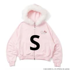 HELLO KITTY 9090girl Logo Zip HoodieピンクS - メルカリ