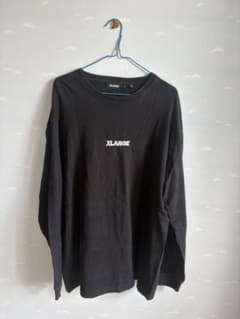 XLARGE クルーネック 長袖Tシャツ ブラックのサムネイル