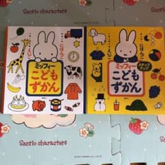 【2冊セット】ミッフィー こどもずかん ＋こどもずかんステップアップのサムネイル