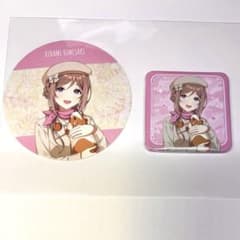 学マス　東武動物公園　姫崎 莉波 A賞 スクエア缶バッジ　コースターのサムネイル