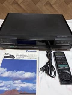 Panasonic　リモコン付 　VHSビデオデッキ 　ビデオカセットレコーダー Panasonic ビデオカセットレコーダーNV-BS30S リモコン説明書付き