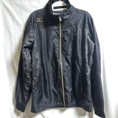 Mizuno Pro Black Windbreaker Baseball
