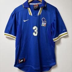 イタリア代表 96/97 ユニフォーム NIKE製 背面ロゴ マルディーニ イタリア代表 96/97 ユニフォーム NIKE製 背面ロゴ マルディーニ