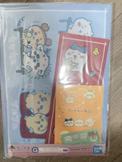 이치 반 쿠지 치이카와 G 상 문구 클리어 파일