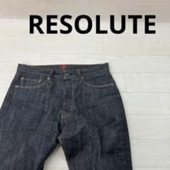 RESOLUTE GB710 ストレートスリムデニムパンツ 黒 W34 L28 RESOLUTE GB710 ストレートスリムデニムパンツ 黒 W34 L28 - メルカリ