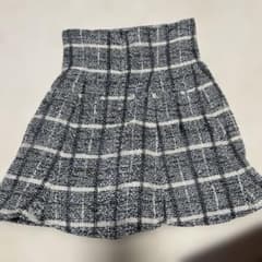 SNIDEL ツイード ミニスカート フレア チェック