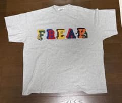 FREAK'S STORE 刺繍ロゴ Tシャツ グレー Mサイズのサムネイル
