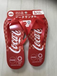 新品未使用★コカコーラ ビーチサンダルのサムネイル