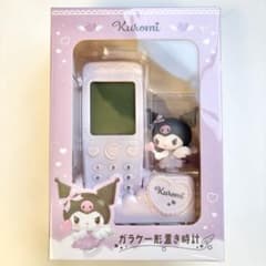 クロミ♡ サンリオ ガラケー形置き時計 ガラケー型 置き時計 - メルカリ