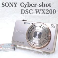 ✨動作品✨SONY Cyber-shot DSC-WX200 ゴールド - メルカリ