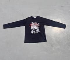 【値下げ交渉可】THRUXTONグラフィック ロングスリーブTシャツ ブラックのサムネイル