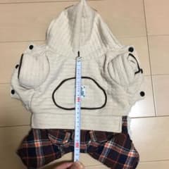 犬服　裏起毛　冬用　Sサイズのサムネイル