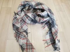 無印良品チェックショールのサムネイル