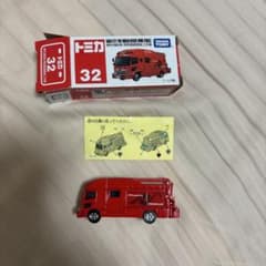 トミカ ミニカー 32 赤のサムネイル