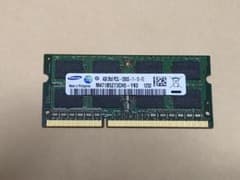 サムスン　ノートPC用メモリー　4GB DDR3L 1600MHzのサムネイル