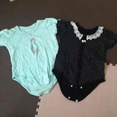 あーたんママ様ご専用80センチ女の子半袖ロンパースのサムネイル