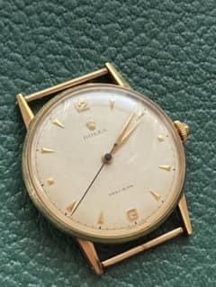 レア ロレックス 18金無垢　メンズアンティーク オリジナル 3745 手巻きのサムネイル
