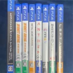 PlayStation4カセットまとめ売りのサムネイル