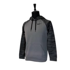 【数回着用・総柄ロゴ】NIKE ナイキ DRI-FIT パーカー フーディ Mのサムネイル