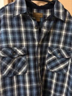 古着屋90s~00sST. JOHN'S BAYオンブレチェックシャツ ヘビネルのサムネイル
