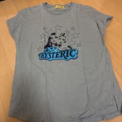 HYSTERIC 그레이 T 셔츠 반소매
