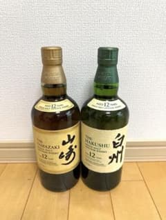 期間限定 SUNTORY 山崎12年 白州12年 43% 700ml 新品未開栓 - メルカリ