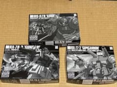 エコプラ　ＨＧガンダム★ガンキャノン★グフ　３体セットのサムネイル