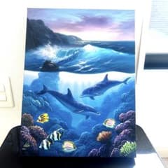海の絵画 ラッセン画 原画 - メルカリ