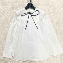 yori ヨリ サイドギャザーブラウス リボンタイ ボウタイ セレモニー