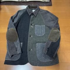 orslow ウール ジャケット カバーオール バイカラー - メルカリ
