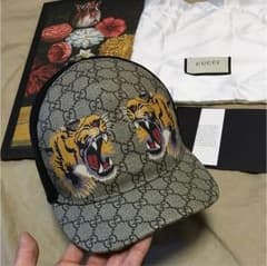 レシート付き gucci タイガー キャップのサムネイル
