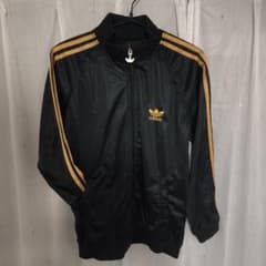 adidas 黒ジャージ Mサイズ 新品タグ付きのサムネイル