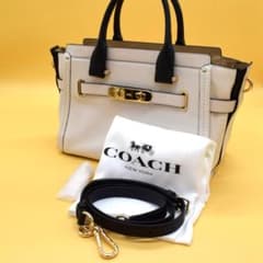 COACH コーチ スワッガー27 キャリーオール ハンドバッグ 新品未使用のサムネイル