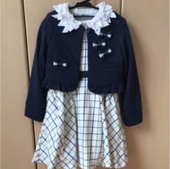 うるう☆ミさん専用  女の子ワンピース 130cm  3点セットのサムネイル