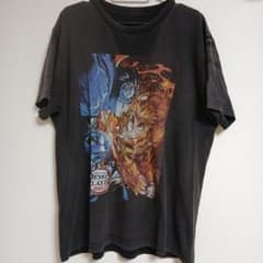 Thumbnail of 【鬼フェード】USオフィシャル 鬼滅の刃 Tシャツ 無限列車編 煉獄vs猗窩座