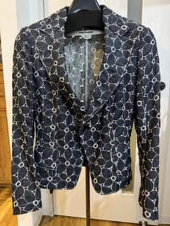 希少 2008SS ジュンヤワタナベ フラワーカットワーク ジャケット 