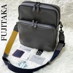 美品 タグ付】FUJITAKA フジタカ ショルダーバッグ クロスボディバッグ 
