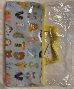 新品 フェイラー エービーシーズー ベビーカーポーチ ペールブルー 