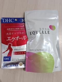 DHC エクオール30日分 & エクエル224粒 56日分 セットのサムネイル