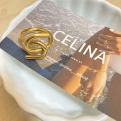 CELINA SSS ring【GOLD】指輪(送料無料)のサムネイル