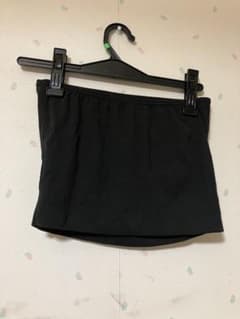 GRL ベアトップ チューブトップ ブラック Sサイズのサムネイル