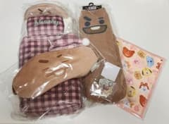 BT21 HAPPY BAG SHOOKY 4점 세트&룸 양말