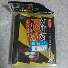 新品未使用！ ブラックサンダー スリーブ キャラスリーブのサムネイル