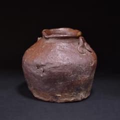 古越前 お歯黒壺 蹲 室町 桃山 花器 茶道 茶道具 茶花 華道 骨董 古美術 古越前 お歯黒壺 蹲 室町 桃山 花器 茶道 茶道具 茶花 華道 骨董 古