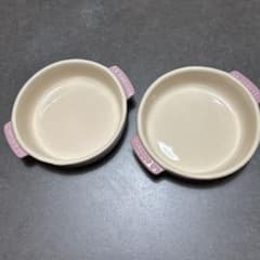 ル・クルーゼ　タパスディッシュ　2個セット　モーヴピンク ル・クルーゼ タパスディッシュ 2個セット モーヴピンク - メルカリ