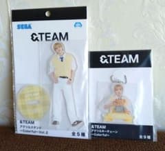 ＆TEAM GIGO限定　YUMA アクリルスタンド アクリルキーチェーン