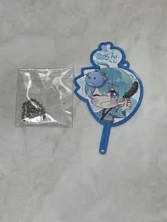 ころんくん キーホルダー うちわ型のサムネイル