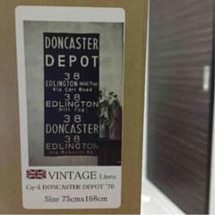 イギリスバス亭ポスターヴィンテージ品VINTAGEのサムネイル
